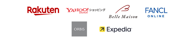 Rakuten YAHOO!JAPANショッピング BELL MAISON ファンケル ORBIS Expedia